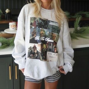 This The Season Christmas Sweater 
Unisex printed sweater  Small